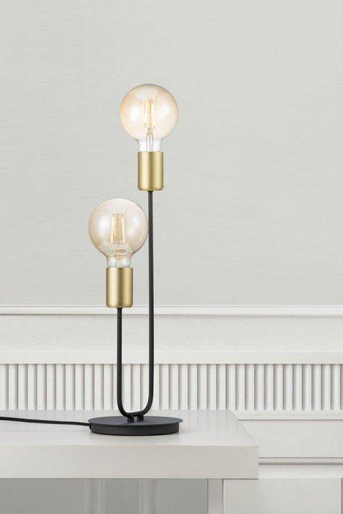 Nordlux Josefine Table Lamp Matt Black - Comet Lighting