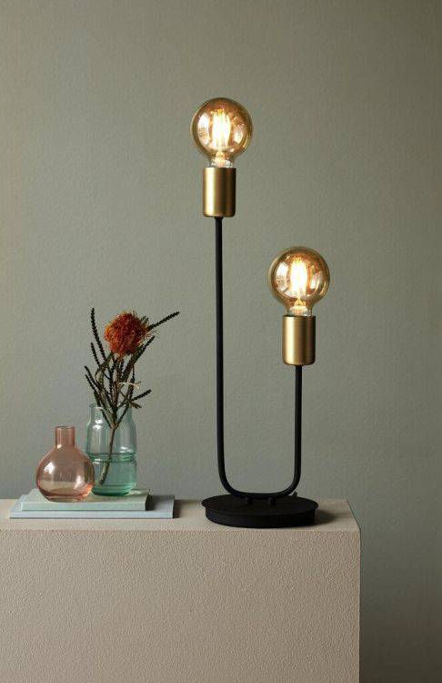 Nordlux Josefine Table Lamp Matt Black - Comet Lighting