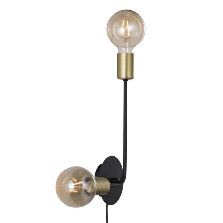 Nordlux Josefine Wall Light Matt Black - Comet Lighting