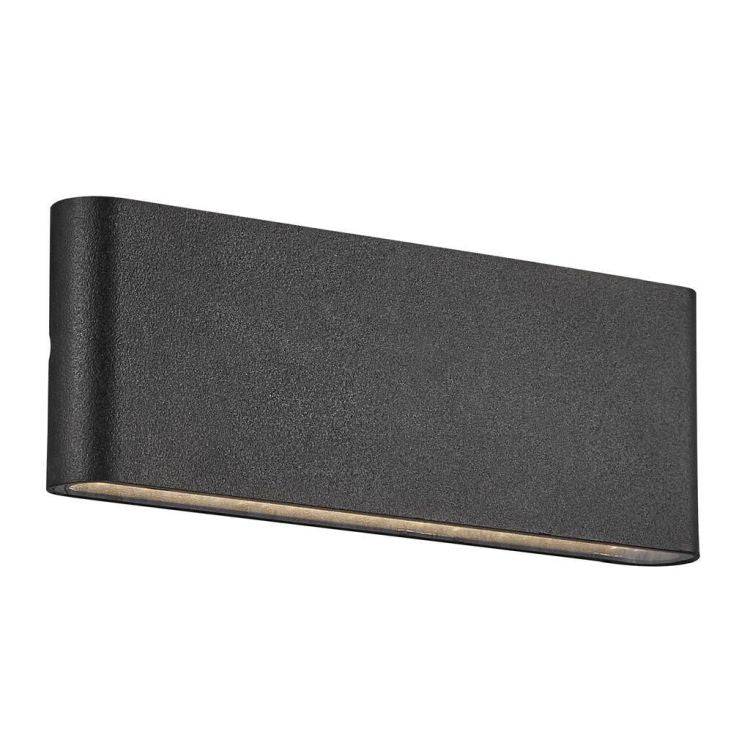 Nordlux Kinver 26 Outdoor Wall Light Black - Comet Lighting