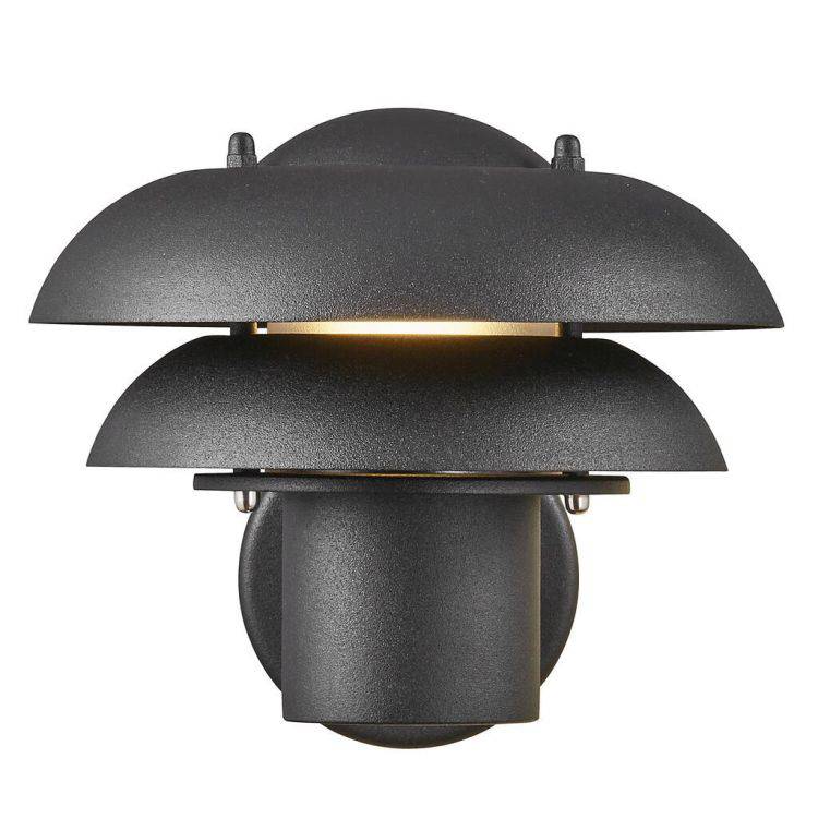 Nordlux Kurnos 20 Outdoor Wall Light Black - Comet Lighting