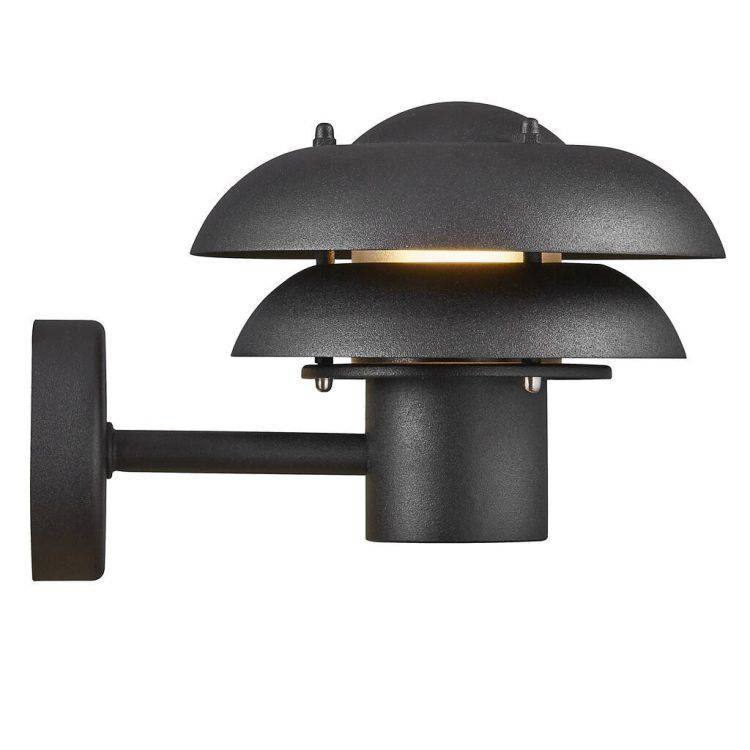 Nordlux Kurnos 20 Outdoor Wall Light Black - Comet Lighting