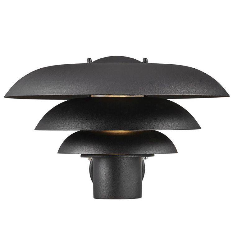 Nordlux Kurnos 35 Outdoor Wall Light Black - Comet Lighting