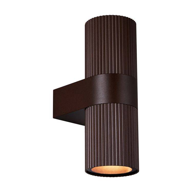 Nordlux Kyklop Ripple Wall light Rusty - Comet Lighting