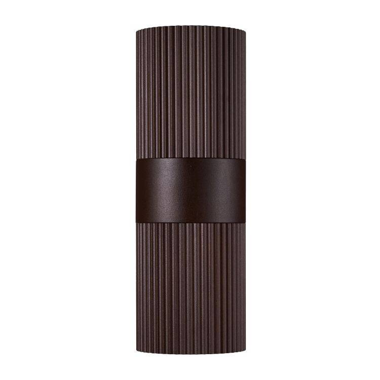 Nordlux Kyklop Ripple Wall light Rusty - Comet Lighting