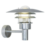 Nordlux LÃ¸nstrup 32 Outdoor Wall Light Galvanized - Comet Lighting