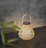 Nordlux Leo To-Go Outdoor Portable Solar Light Bamboo - Comet Lighting