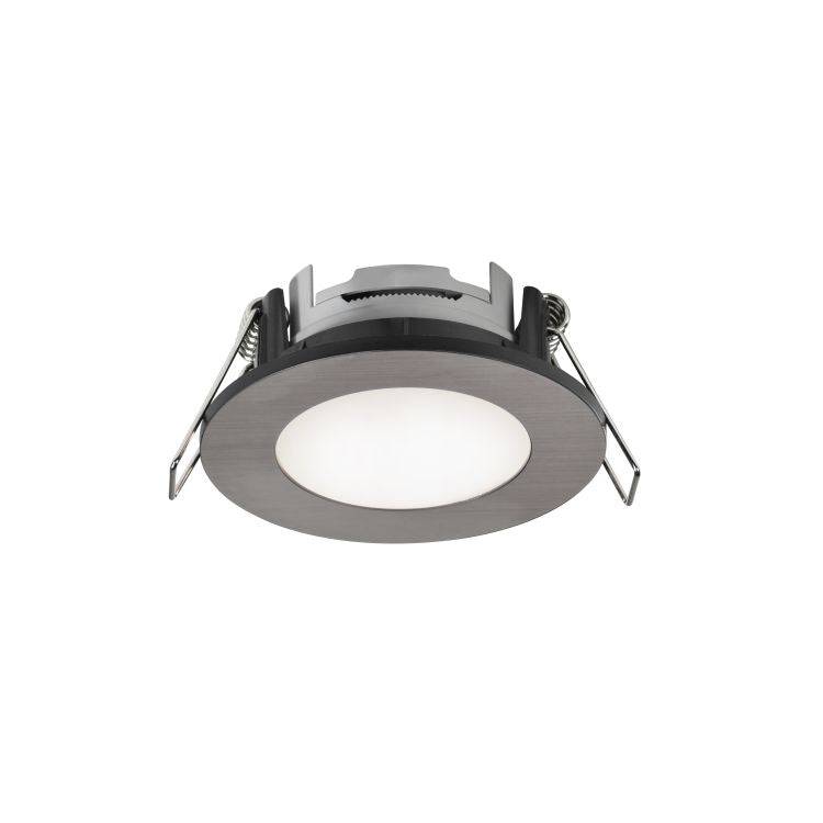 Nordlux Leonis 3-Kit 4000K Downlight Brushed Nickel - Comet Lighting