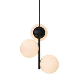 Nordlux Lilly 3-Light Pendant Ceiling Light Black - Comet Lighting