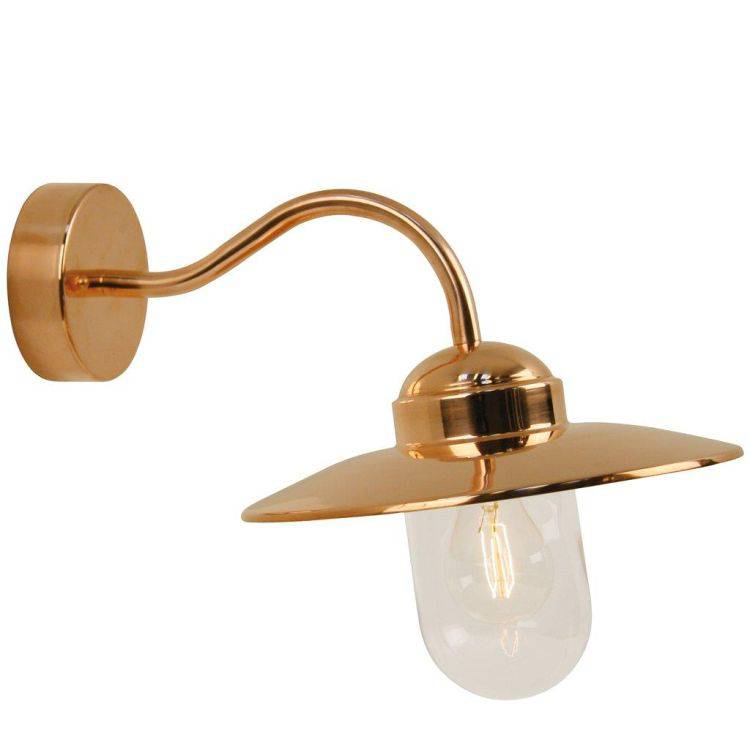 Nordlux Luxembourg Outdoor Wall Light Copper - Comet Lighting