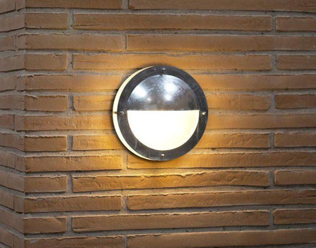 Nordlux Malte Outdoor Wall Light B Galvanized - Comet Lighting