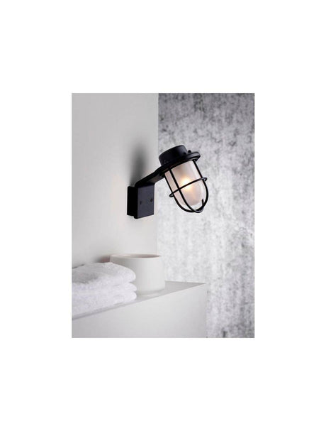 Nordlux Marina Wall Light Black - Comet Lighting
