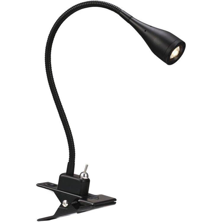 Nordlux Mento Clip-on Lamp Black - Comet Lighting