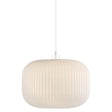 Nordlux Milford 30 Pendant Ceiling Light Opal white - Comet Lighting