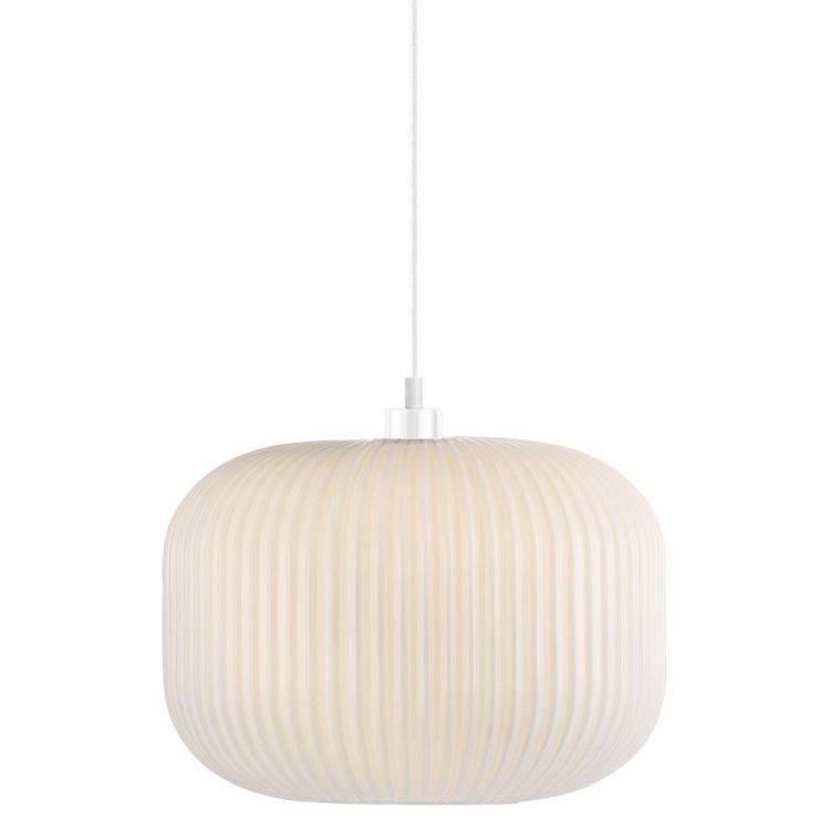 Nordlux Milford 30 Pendant Ceiling Light Opal white - Comet Lighting