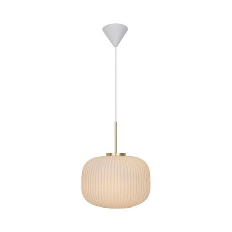 Nordlux Milford 30 Pendant Opal white - Comet Lighting