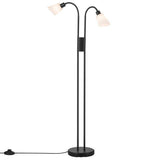 Nordlux Molli 2Lt Floor Lamp Black/Opal - Comet Lighting