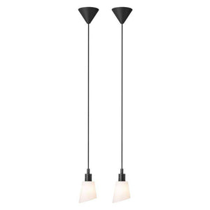 Nordlux Molli Pendant Ceiling Light Black/Opal - Comet Lighting