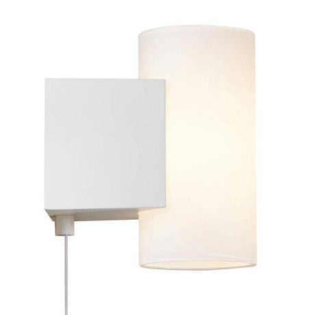 Nordlux Mona Wall Light White/Opal - Comet Lighting