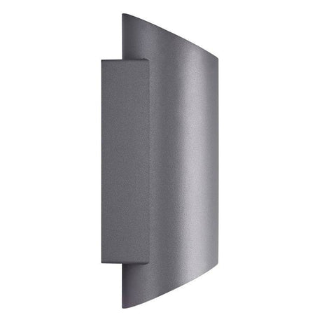 Nordlux Nico Round 22 Wall light Anthracite - Comet Lighting