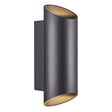 Nordlux Nico Round 22 Wall light Black - Comet Lighting