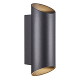 Nordlux Nico Round 22 Wall light Black - Comet Lighting