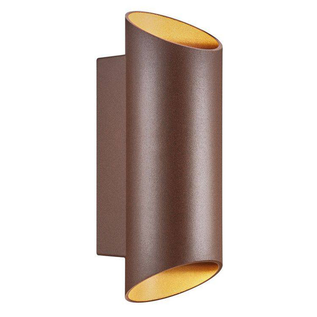 Nordlux Nico Round 22 Wall light Rusty - Comet Lighting