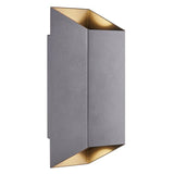 Nordlux Nico Square 22 Wall light Anthracite - Comet Lighting