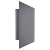 Nordlux Nico Square 22 Wall light Anthracite - Comet Lighting