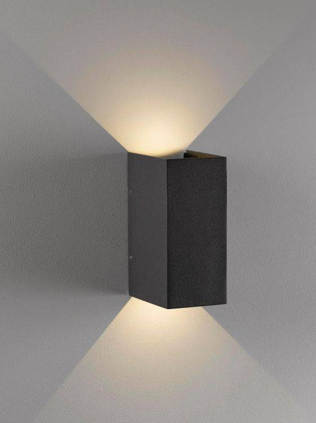 Nordlux Norma Outdoor Wall Light Grey - Comet Lighting