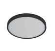 Nordlux Noxy IP44 3000K/4000K Flush Ceiling Light Black - Comet Lighting