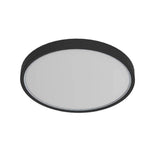 Nordlux Noxy IP44 3000K/4000K Flush Ceiling Light Black - Comet Lighting