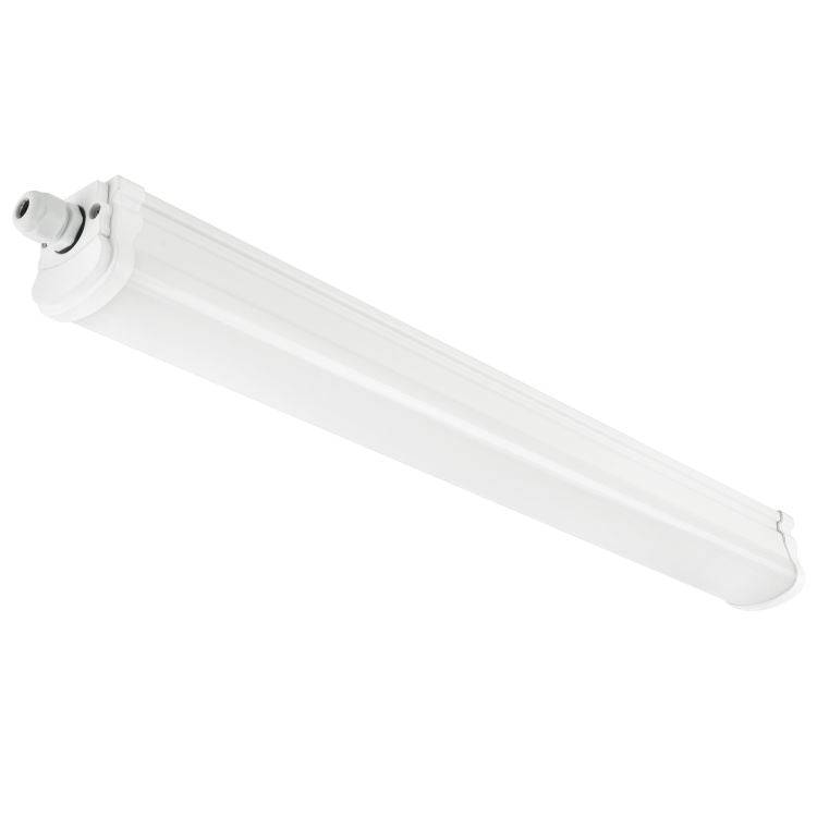 Nordlux Oakland 60 Single Batten Light Fitting White - Comet Lighting