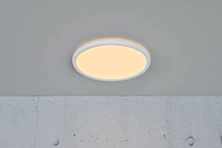 Nordlux Oja 29 IP20 3000K/4000K Flush Ceiling Light White - Comet Lighting