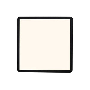 Nordlux Oja 29x29 IP54 3000K/4000K Flush Ceiling Light Black - Comet Lighting