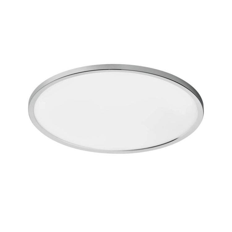 Nordlux Oja 42 IP54 BATH 3000K/4000K Flush Ceiling Light Chrome - Comet Lighting