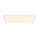 Nordlux Oja 60x30 IP54 Flush Ceiling Light White - Comet Lighting