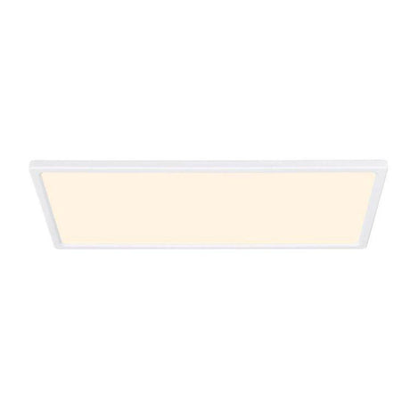 Nordlux Oja 60x30 IP54 Flush Ceiling Light White - Comet Lighting