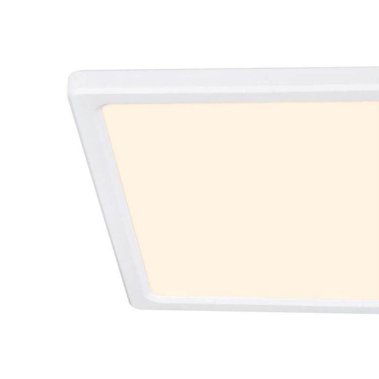 Nordlux Oja 60x30 IP54 Flush Ceiling Light White - Comet Lighting