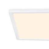 Nordlux Oja 60x30 IP54 Flush Ceiling Light White - Comet Lighting