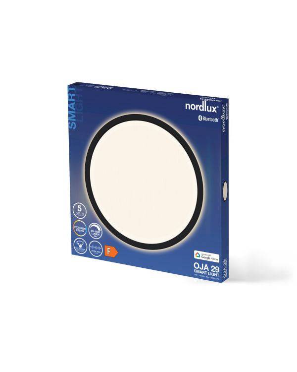 Nordlux Oja Smart 29 Ceiling light Black - Comet Lighting