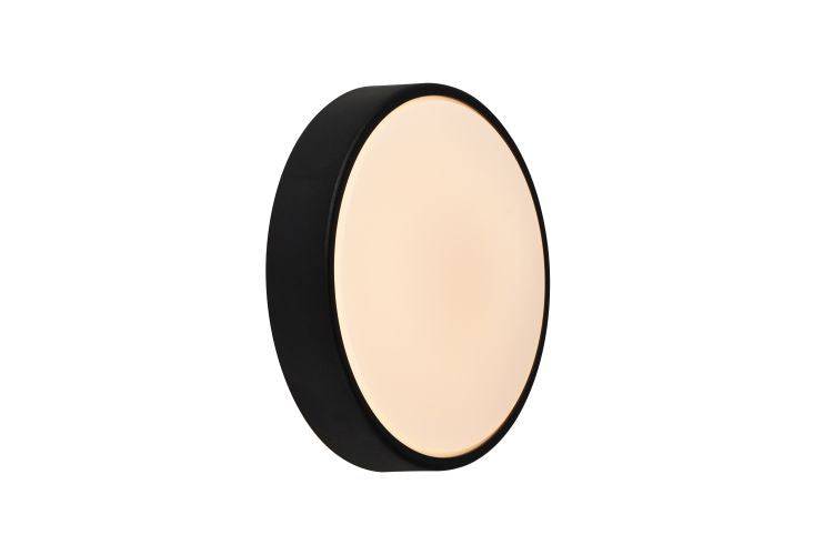 Nordlux Oliver Round Wall light Black - Comet Lighting