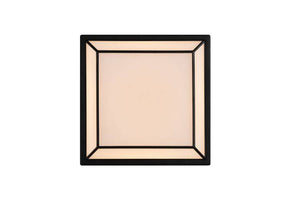 Nordlux Oliver Square Wall light Black - Comet Lighting