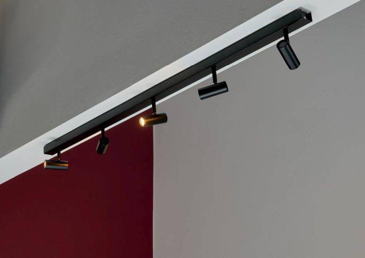 Nordlux Omari 5Lt Spotlight Bar Black - Comet Lighting