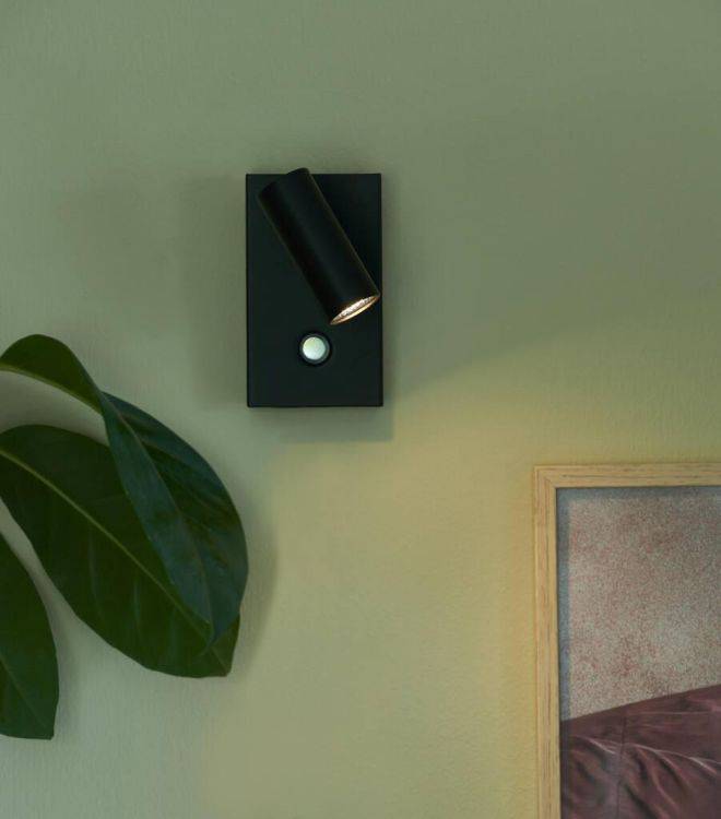 Nordlux Omari Wall Light Black - Comet Lighting