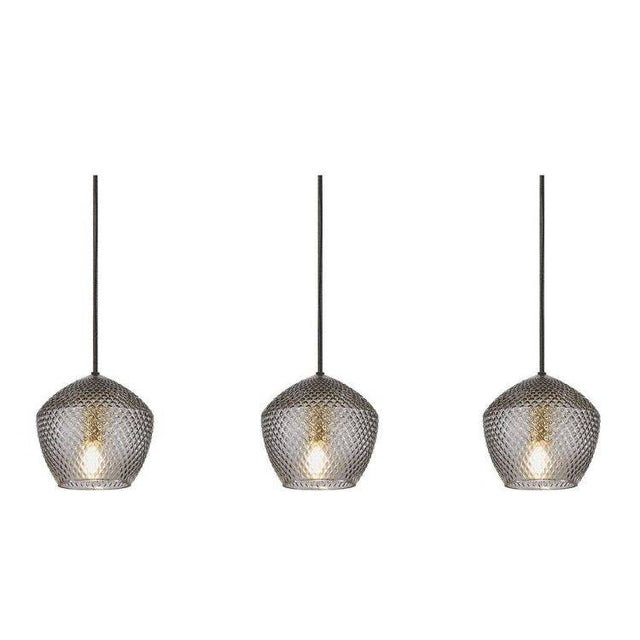 Nordlux Orbiform Pendant Ceiling Light Brass/Smoked - Comet Lighting