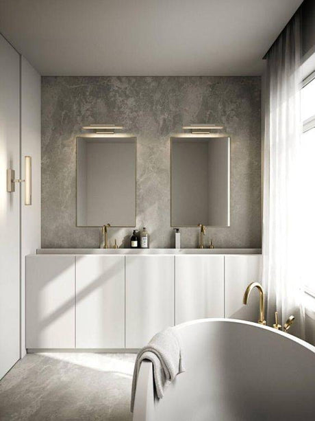 Nordlux Otis 40 Wall Light Brushed Nickel - Comet Lighting