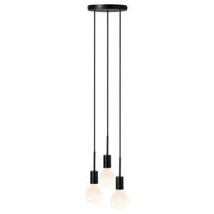 Nordlux Paco 3Lt Pendant Ceiling Light Black - Comet Lighting