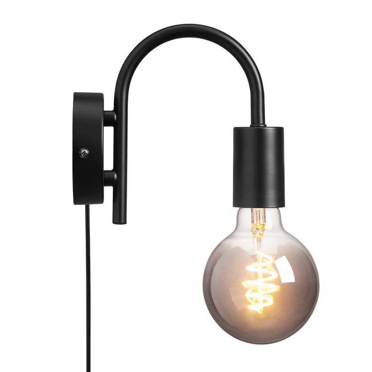 Nordlux Paco Wall Light Black - Comet Lighting