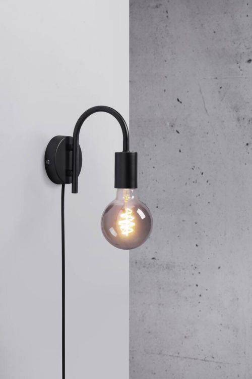 Nordlux Paco Wall Light Black - Comet Lighting